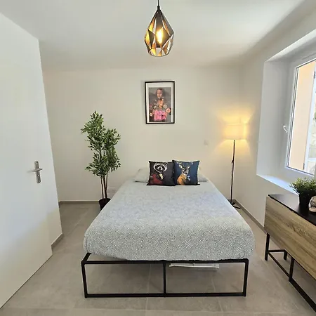 Gregbnb - 17m2 - Terrasse - Clim - Ouest - 5 דירה טולון