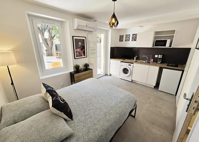 Gregbnb - 17m2 - Terrasse - Clim - Ouest - 5 Lejlighed