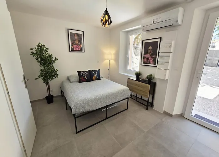 Gregbnb - 17m2 - Terrasse - Clim - Ouest - 5 Lejlighed *